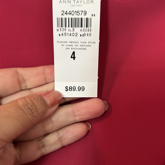 New Ann Taylor Factory ruffle skirt size 4 - Picture 4 of 4